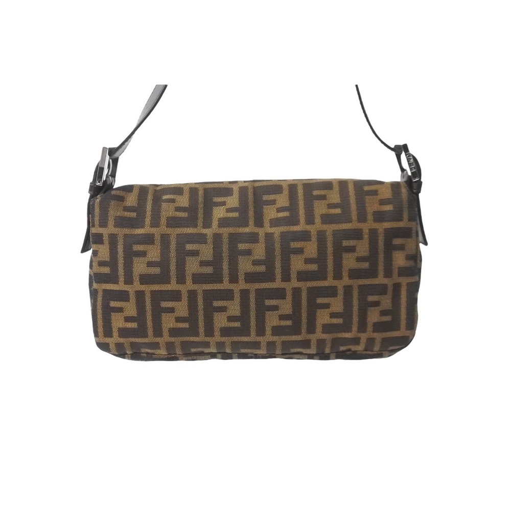 Fendi Pouch Accessory Brown Zucca Bucket Handbag Mamma